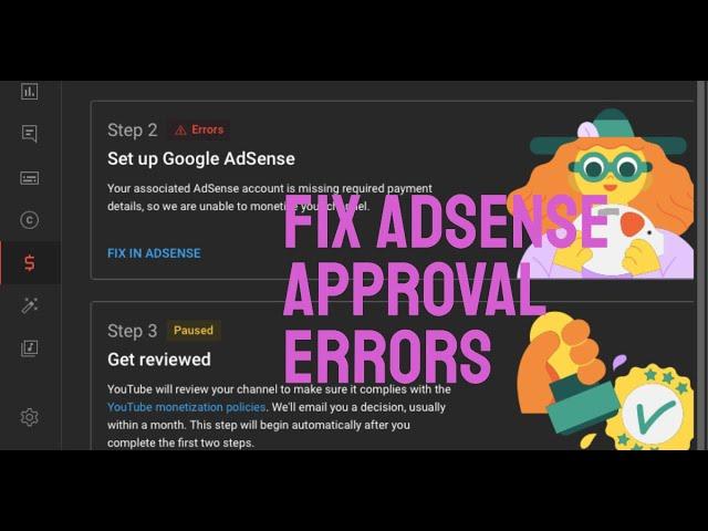 Fixing Adsense Approval Errors   Made with Clipchamp