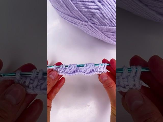 Tunisian crochet pattern #crochet #crochetpattern #tunisiancrochet