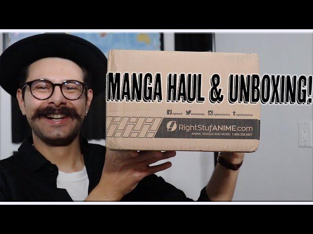 RightStuf Manga Haul I Unboxing Video