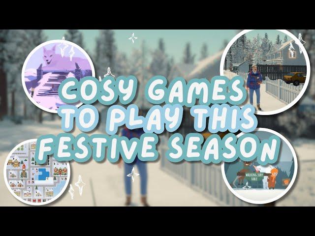 COSY GAMES FOR CHRISTMAS  // Cosy Community // Festive Games To Play This Year