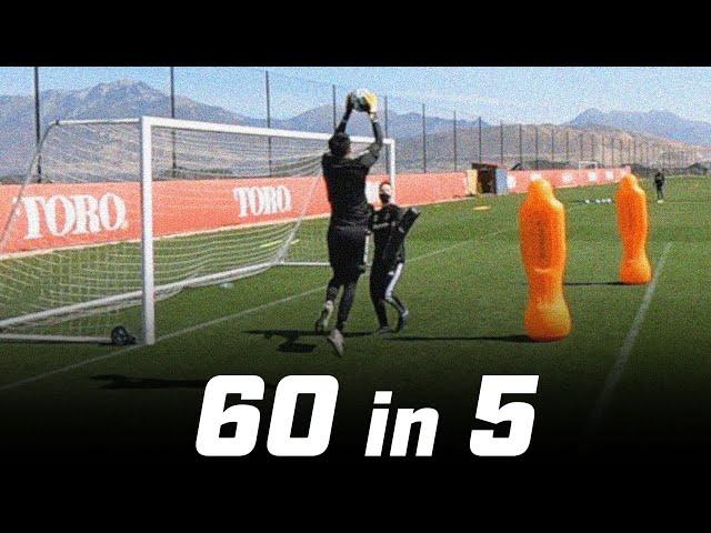 Full Crossing Session w/Todd Hoffard | Goalkeeper Training | 60 in 5