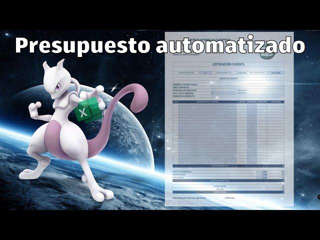 PRESUPUESTO AUTOMATIZADO EN EXCEL PARA CONSTRUCTORES