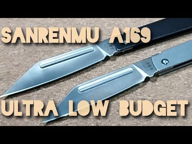 Sanrenmu A169 - Ultra Low Budget Folder für 5€ + Vergleich mit B.Atlas, Mercator & Douk Douk-TOP EDC