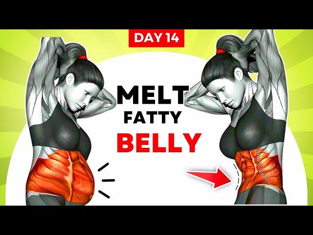 How to Flatten Tummy & Lose Weight 30 Minute Best Standing Ab Exercises | 2 Week Challenge : DAY 14