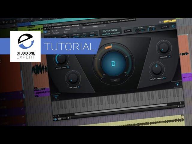 Tuning Vocals In Studio One Using Both Melodyne & Antares Auto-Tune