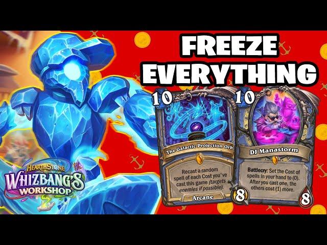 Freeze the Competition with Manastorm Mage! | Freeze Mage Whizbang's Workshop Hearthstone Mage Deck