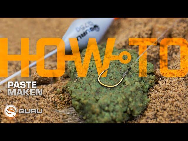 Paste vissen |HOW TO| Tackle Guru Benelux