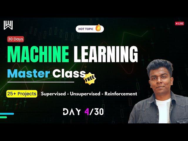 Day 4/30 Machine Learning Master Class - Sanjay - Pantech.ai | Warriorsway | Pantech Solutions