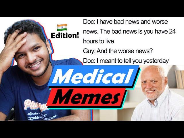 Med Student Reacts to Indian Medical Memes  - #01 | Anuj Pachhel