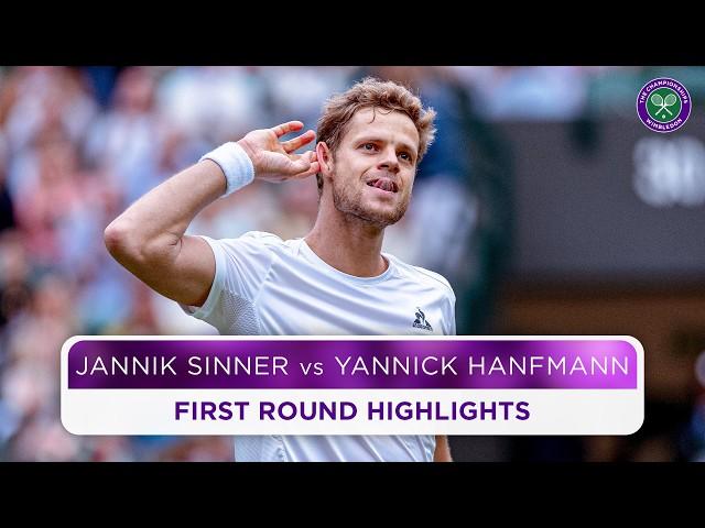 How will the World No.1 start? | Jannik Sinner vs Yannick Hanfmann | Highlights | Wimbledon 2024