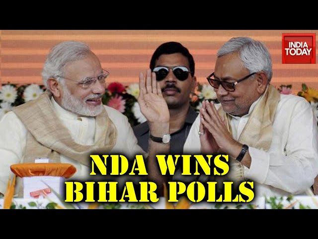 NDA Wins Bihar Elections With 125 Seats, Set To Form Govt In Bihar; BJP Biggest Gainer