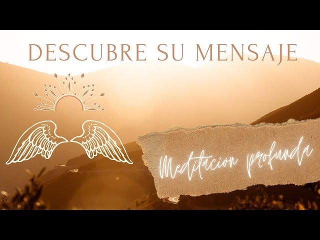 Meditación Guiada para Conectar con tu Guía Espiritual ️Seres de luz, ángeles, maestros ascendidos