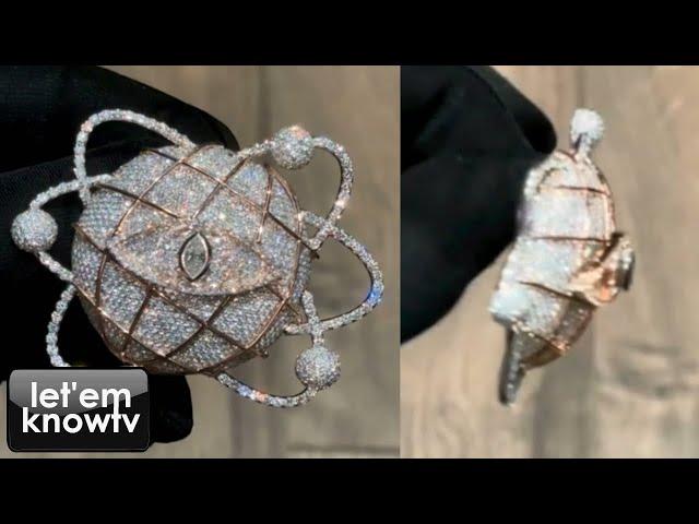 Youtuber Wizard Kelly Just Got Himself This Crazy Diamond Piece From Alex Moss | Pure Jewelry