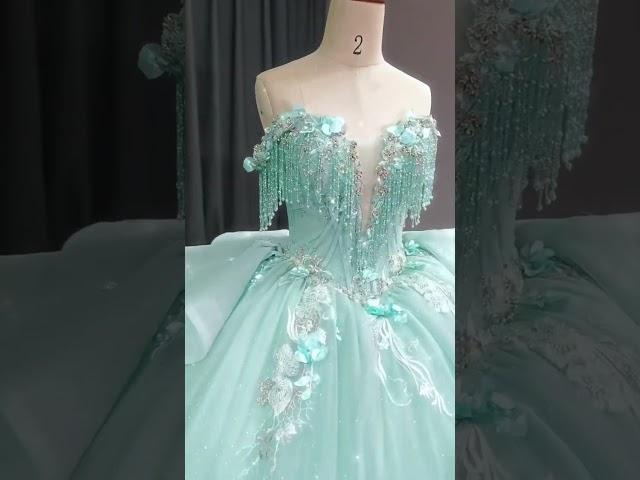 Green quinceanera dress,#quinceaneradress #eveningdress #weddingdress