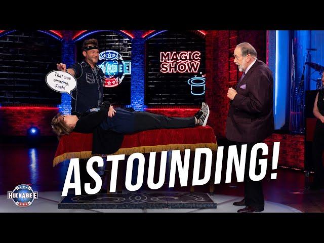 Mike Huckabee LEVITATES an Audience Volunteer | Magician Josh Knotts | Jukebox | Huckabee