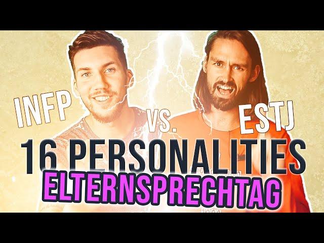 INFP vs ESTJ Elternsprechtag 16 Personalities Sketch | Comedy Deutsch 