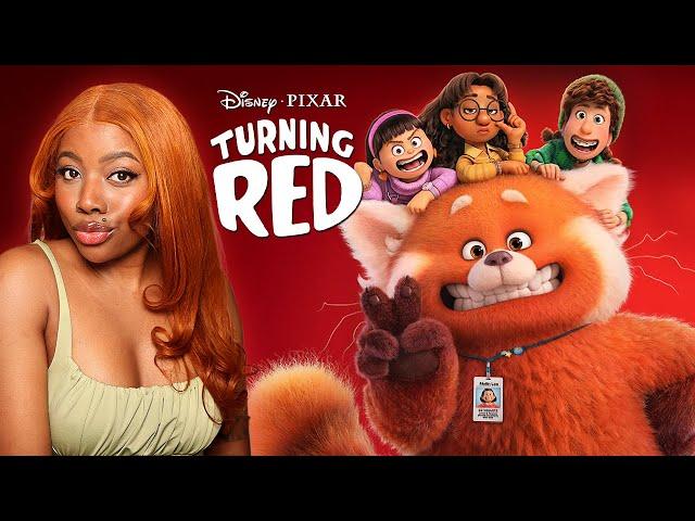 I Watched TURNING RED and Turned Into A Redhead! (Movie Reaction)