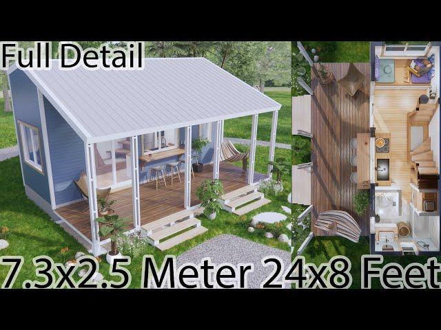 3d Home Designing with Interior Loft House Design 8x24 Ft