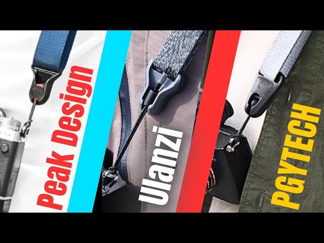 Battle of Camera Straps: Peak Design Slide Lite vs Ulanzi Falcam vs PGYTech