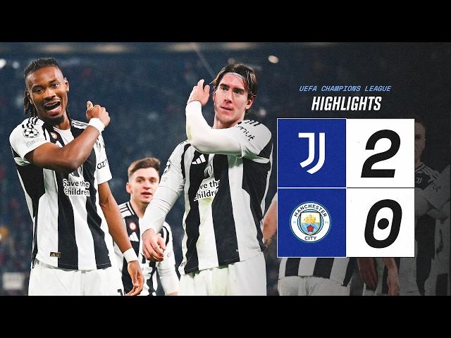 HIGHLIGHTS UCL | Juventus 2-0 Manchester City | Vlahović & McKennie Goals!