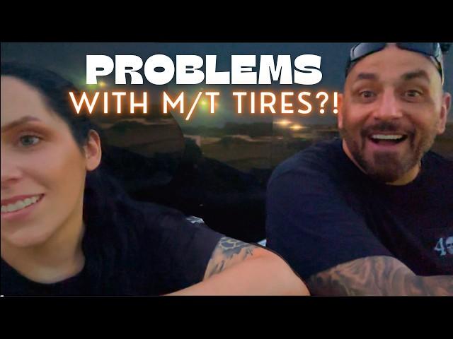 more progress! til we discovered an increasing problem with the Mickey Thompson tire?!