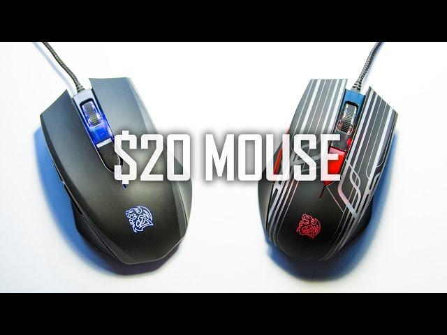 $19 Gaming Mouse any Good? Thermaltake Talon (BLU) Review