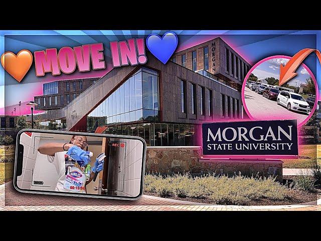 COLLEGE MOVE IN DAY VLOG|MORGAN STATE