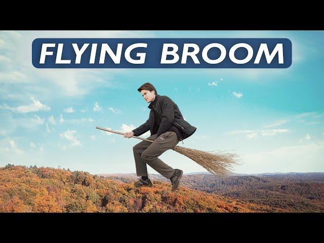 FLYING ON A BROOMSTICK! - Short Film