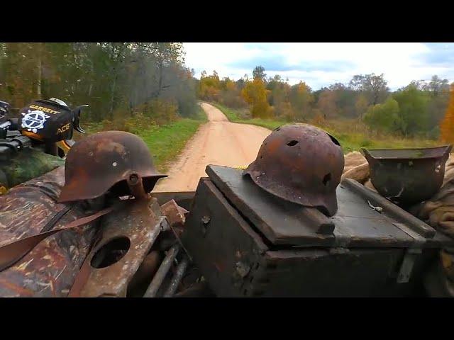 WE LOADED A WHOLE TRAILER OF WWII TROPHIES / WW2 METAL DETECTING