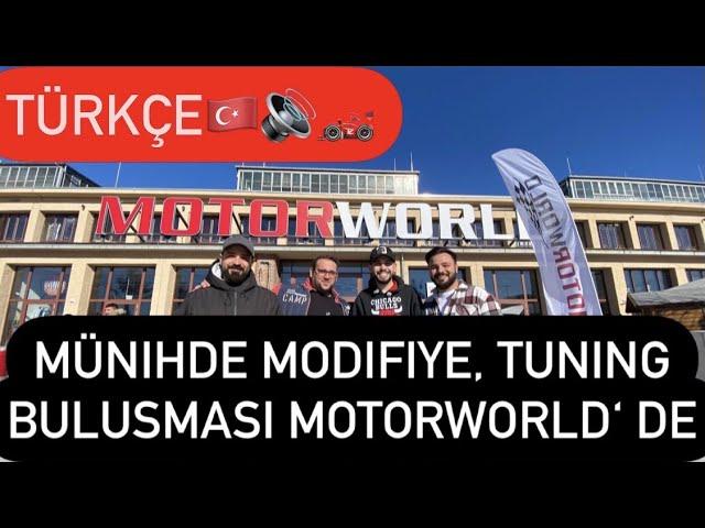 Münihde Modifiye, Tuning buluşması Motorworld´de gittik / BMW / MERCEDES / AUDI / PORSCHE