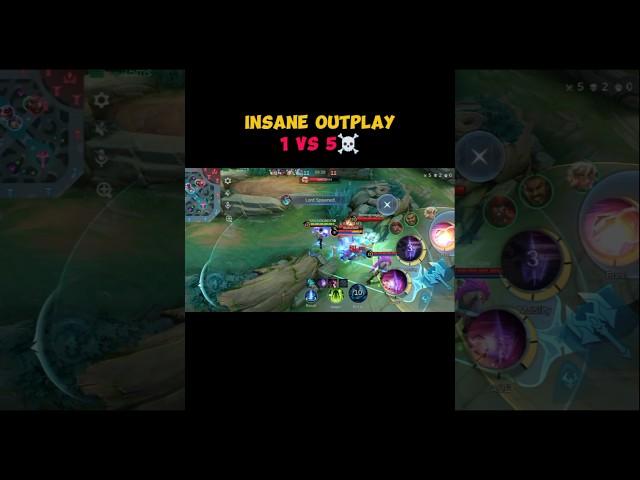 INSANE OUTPLAY #mobilelegends #foryou #dyrothgameplay #ingame