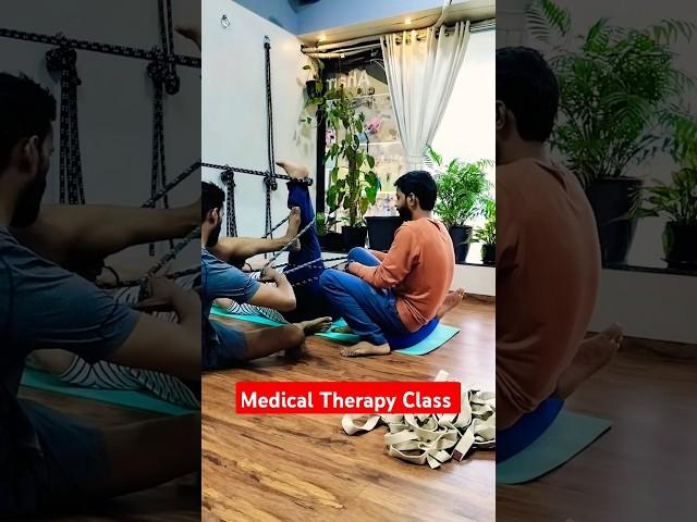 Leg alignment Therapy #AhamYog Iyengar yoga Mumbai