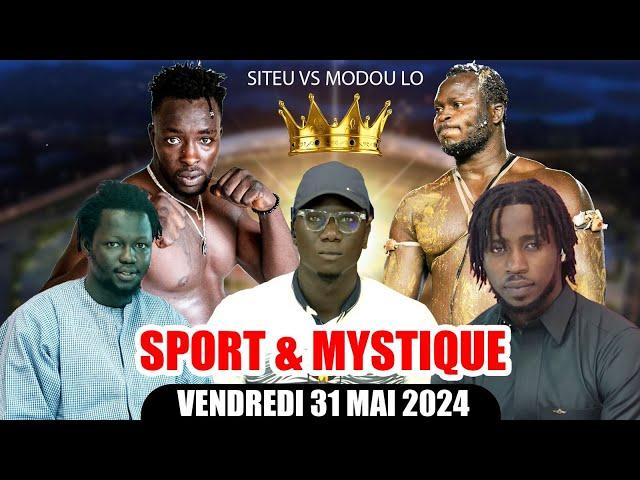 Combat Modou Lô vs Siteu avec Papis Xaragne Lô, Serigne Fallou Keunzeul… dans Sport et Mystique