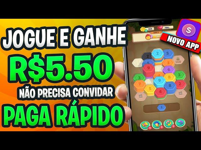 APP para GANHAR DINHEIRO JOGANDO Saque R$5.50 Sem Convidar App para Ganhar Dinheiro via Pix