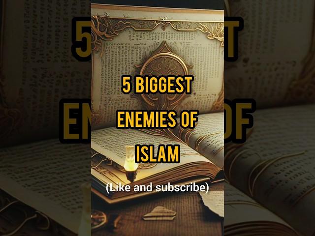 5 Enemies of Islam  || Rehan Shorts || #shorts #viralshorts #islam