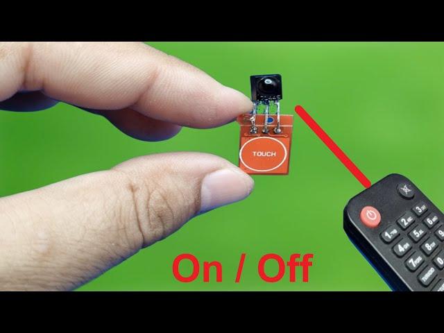 How to make remote control On/Off switch with TTP223 Touch Sensor Module ?