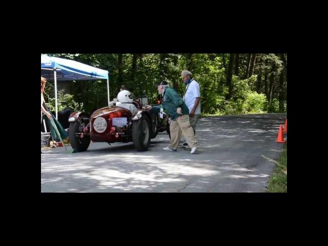 Maserati 8c 3000 start