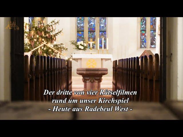 3. Rätsel rund um die Friedenskirche Radebeul / Gewinn: Rundflug übers Kirchspiel