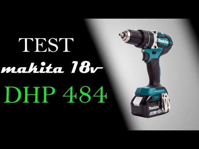 Makita test hammer drill DHP484z