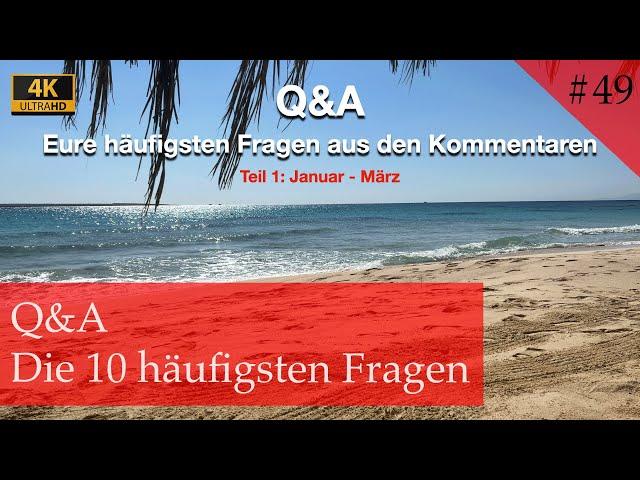 Q&A | Eure häufigsten Fragen in den Kommentaren | Ägypten 2022