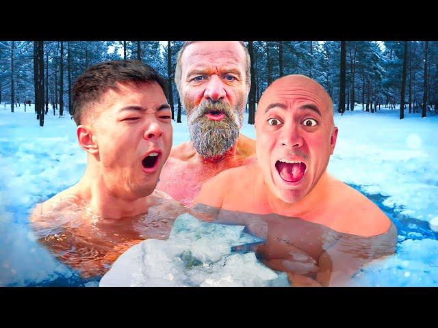 I Did a Wim Hof Cold Plunge Challenge (ft. Hafu Go)