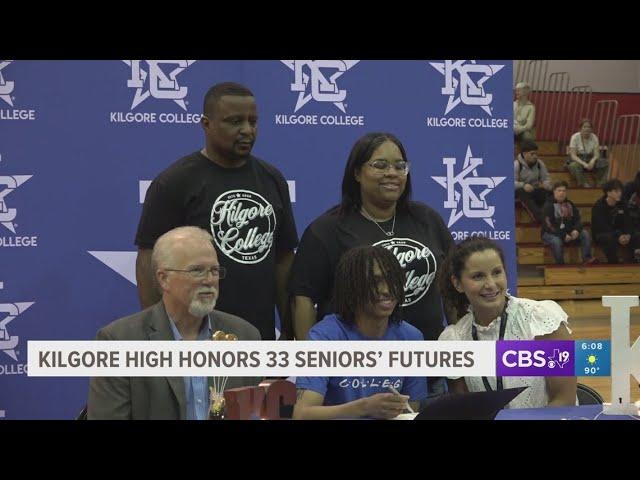Kilgore High honors 33 seniors' futures