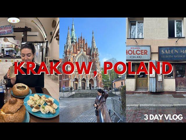 KRAKOW, POLAND TRAVEL GUIDE: How to spend 3 Days in Kraków: Pierogis, Jewish Quarter & Auschwitz