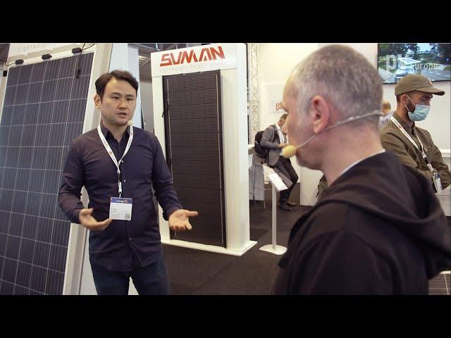 Sunman: Ultralight solar modules without cover glass