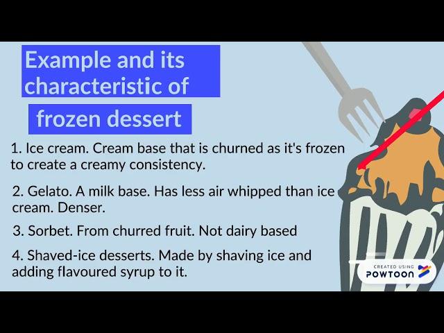 Hot and Cold dessert