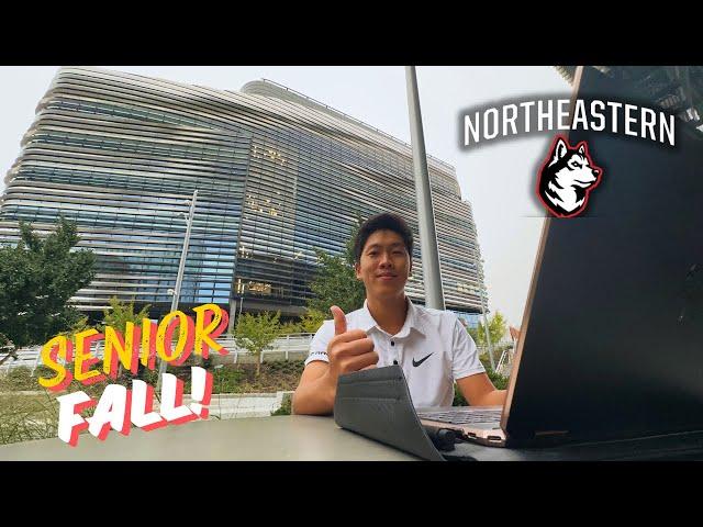 senior fall ep1: (Northeastern FallFest, Capstone, tennis tryouts!)