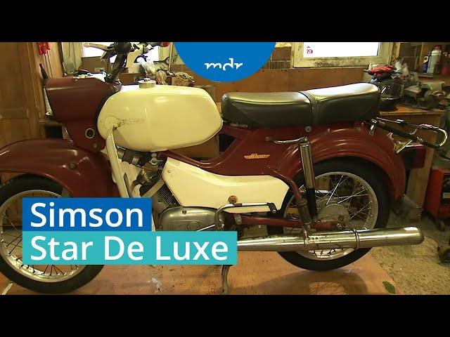 Simson "Star De Luxe": Erfurter kauft seltenes Sammlerstück | MDR um 4 | MDR