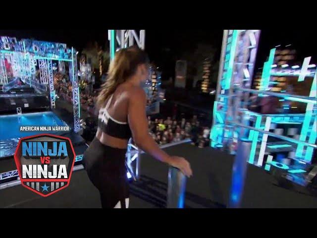 Meagan Martin Vs. Tiana Webberley (S1 E16) | American Ninja Warrior: Ninja Vs. Ninja