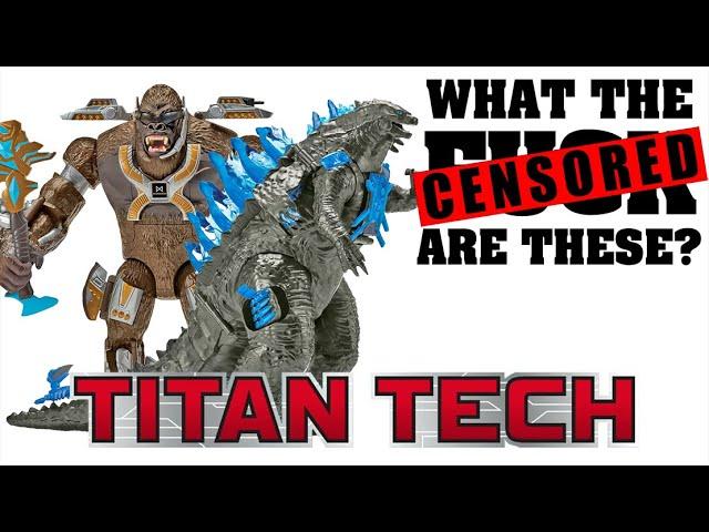 Godzilla vs. Kong Titan Tech Action Figures