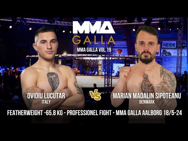 Ovidiu Lucutar (MMA Atletica Boxe) (IT) Vs. Marian Madelin Sipoteanu (Aalborg Martial Arts)